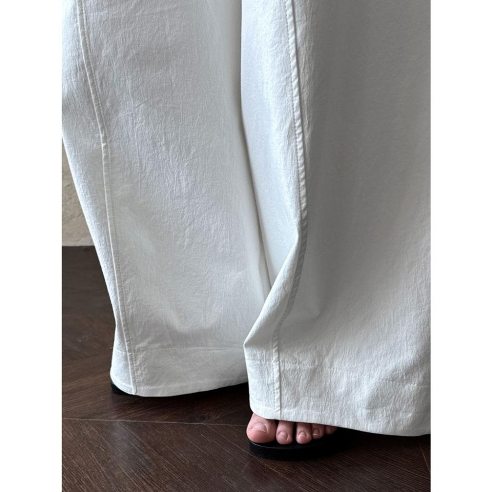 現+預 美式立體剪裁工裝褲 復古彎刀褲 闊腿褲長褲 *2色 (M-L) | kukuta-細節圖9