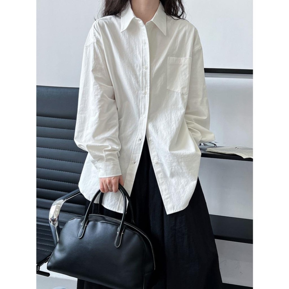牛津布長袖襯衫外套 微厚挺版襯衫 *2色 | kukuta-細節圖2