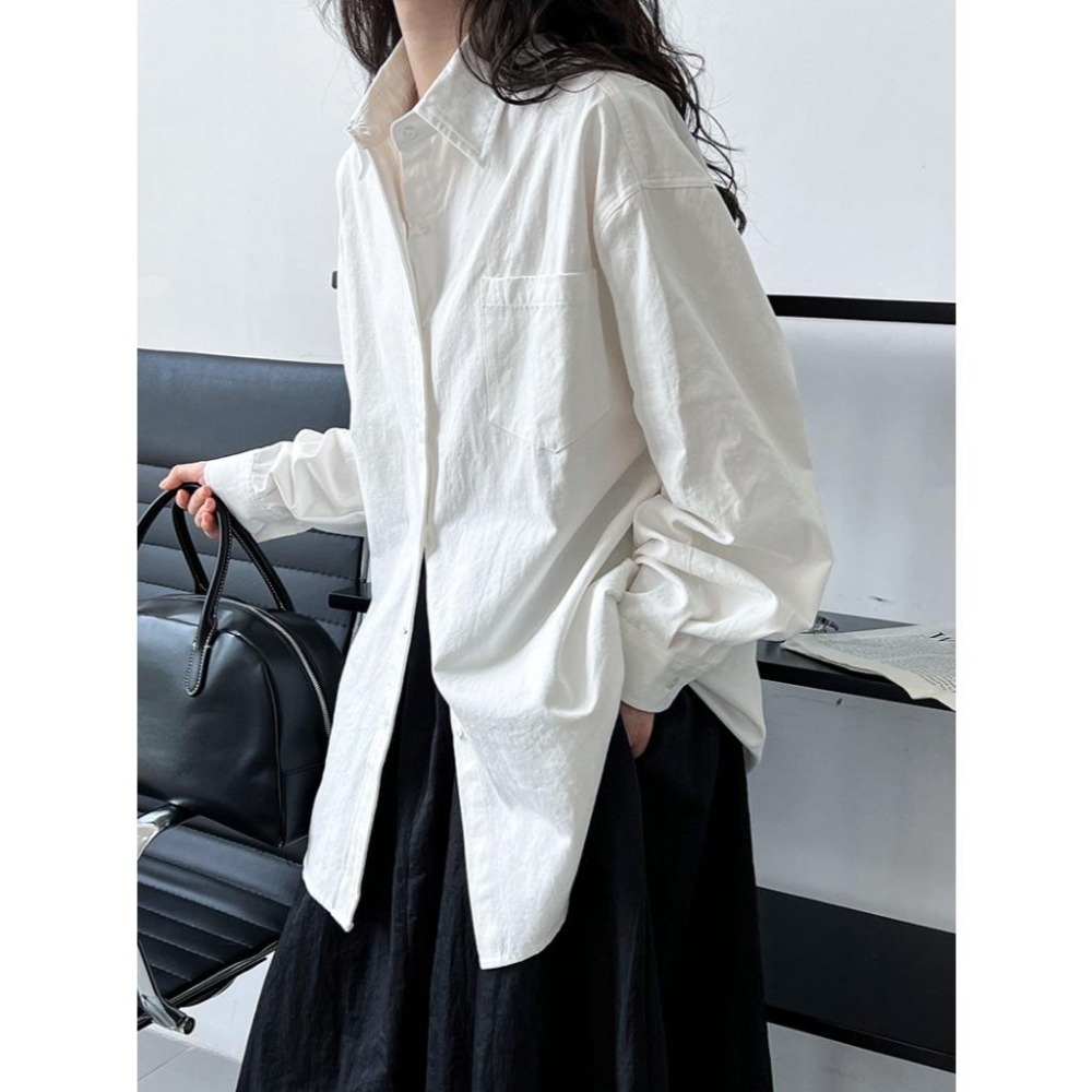 牛津布長袖襯衫外套 微厚挺版襯衫 *2色 | kukuta-細節圖6