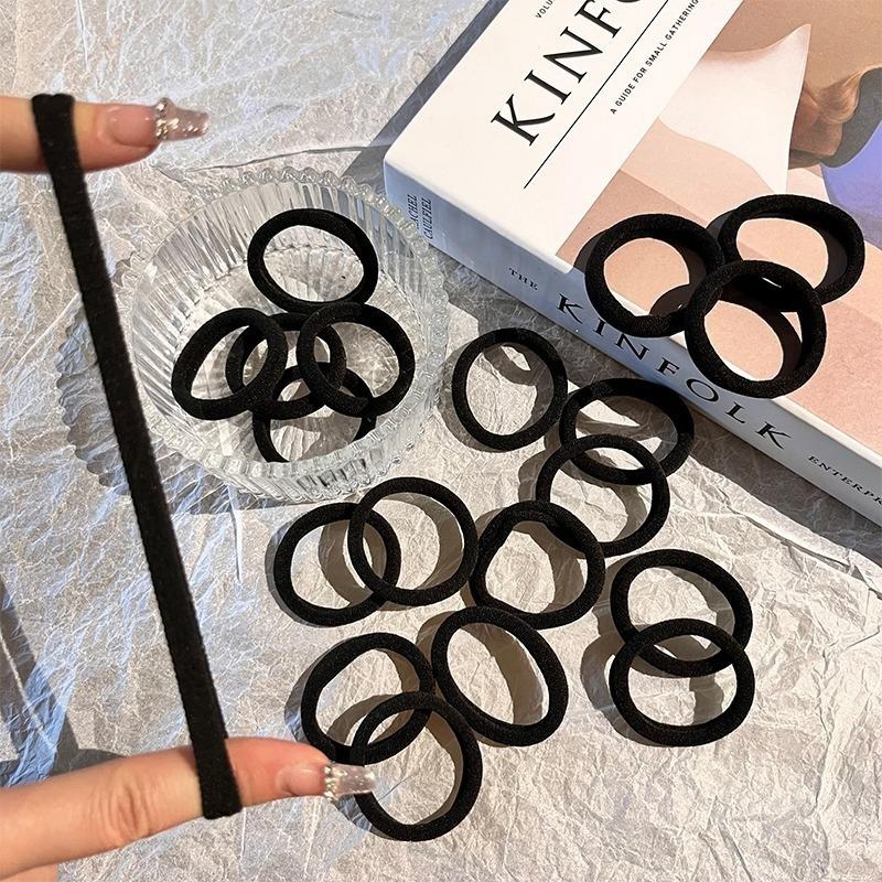 現貨 20入高彈力髮圈*2色 | kukuta-細節圖3