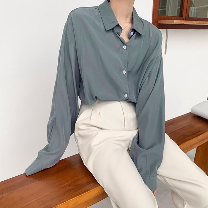 現+預 百搭寬鬆防曬襯衫*3色 | kukuta-細節圖2