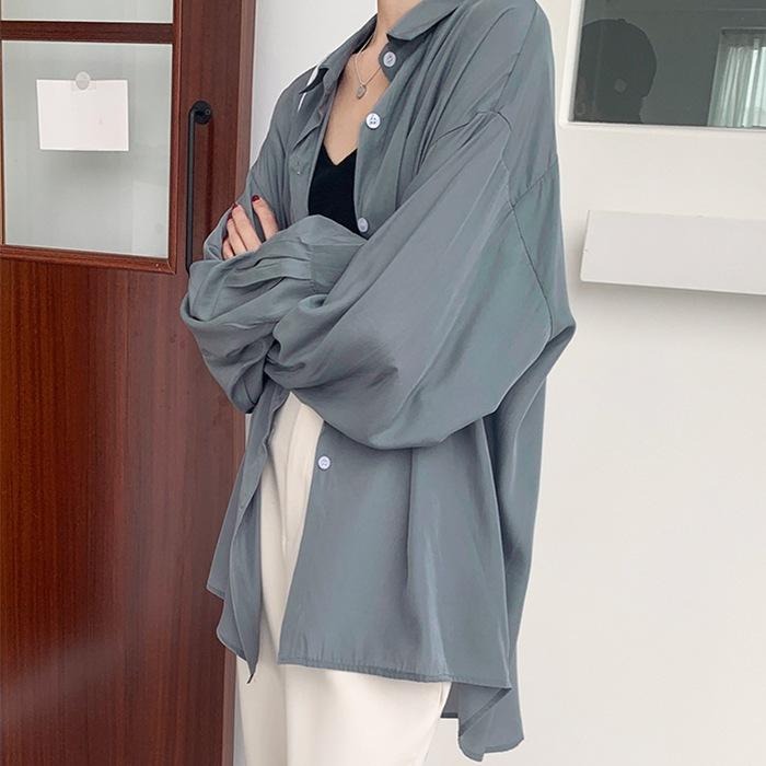 現+預 百搭寬鬆防曬襯衫*3色 | kukuta-細節圖6