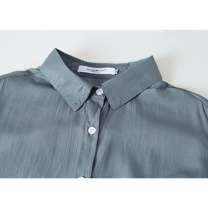 現+預 百搭寬鬆防曬襯衫*3色 | kukuta-細節圖7