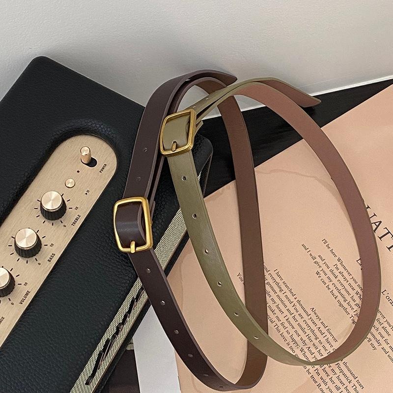 現+預 復古可調節金屬扣皮帶*2色 | kukuta-細節圖5