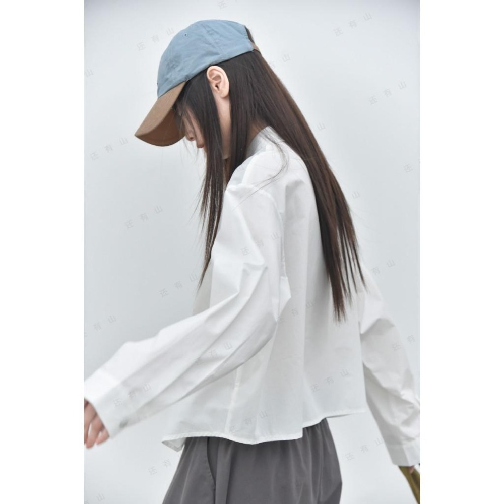 日系設計 層次漸變拼色色塊襯衫 *3色 | kukuta-細節圖7