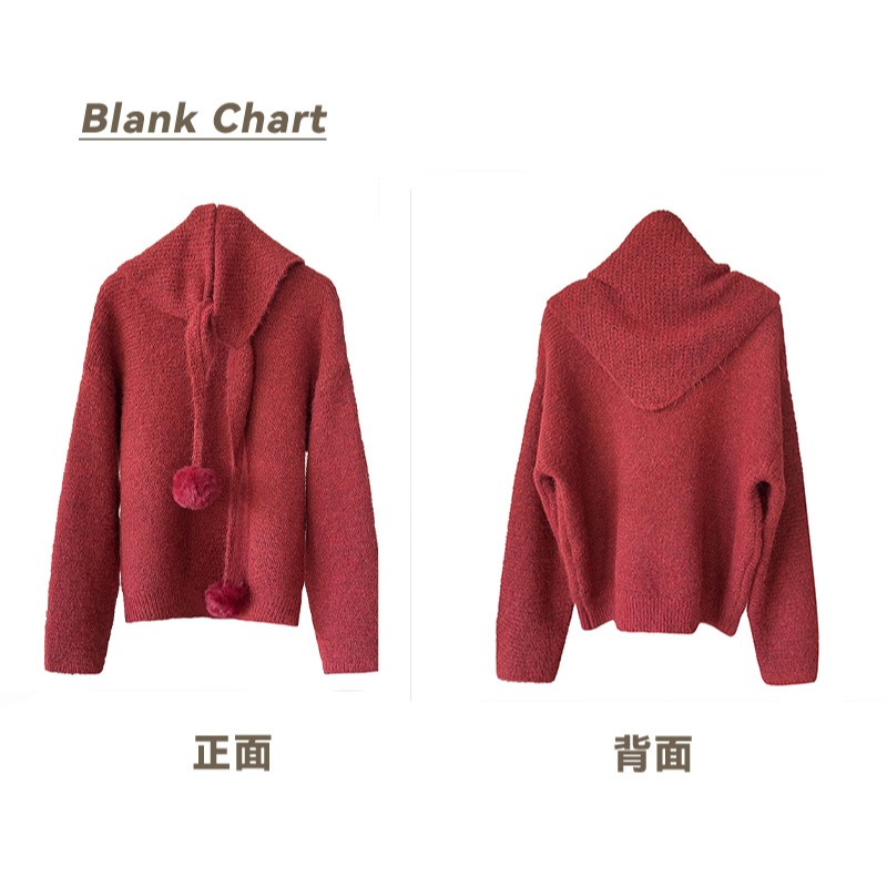 6%羊毛 冬季慵懶氛圍感大圍巾毛衣 *2色 | kukuta-細節圖10