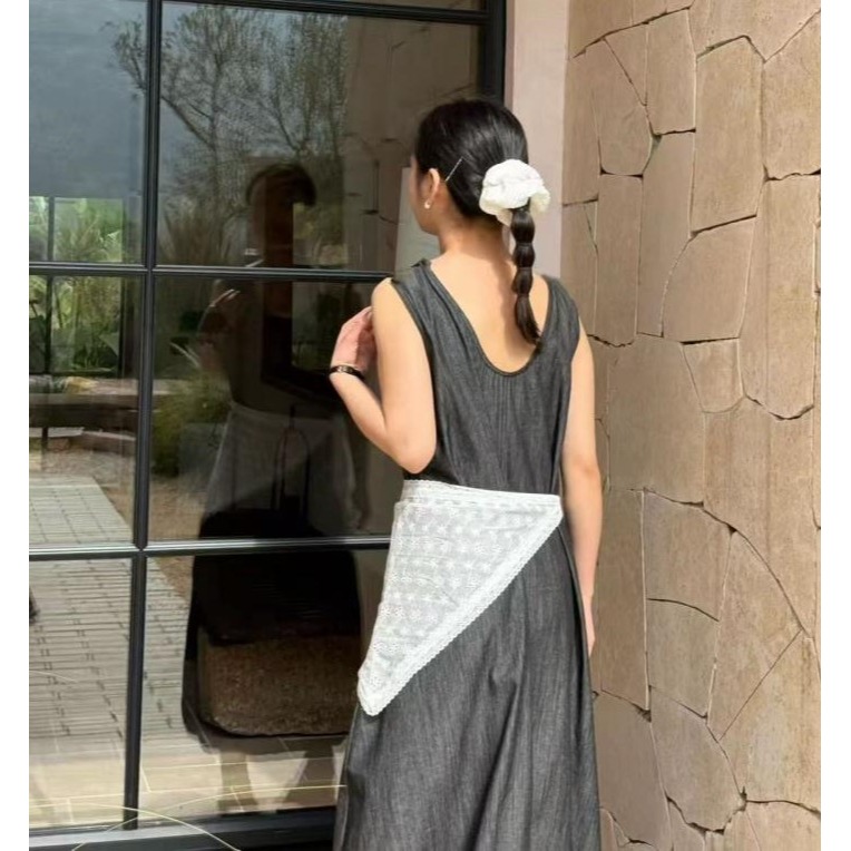 簡約正反兩穿背心裙 中長款氣質連身裙 *2色 | kukuta-細節圖3
