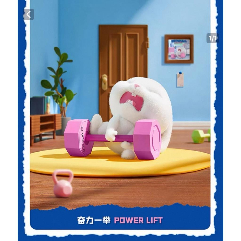 【M.M小舖】『現貨』盒玩 愛寵大機密小白的生活系列盲盒 盲抽 兔子 日常 小白 角色 一中盒6入-細節圖6