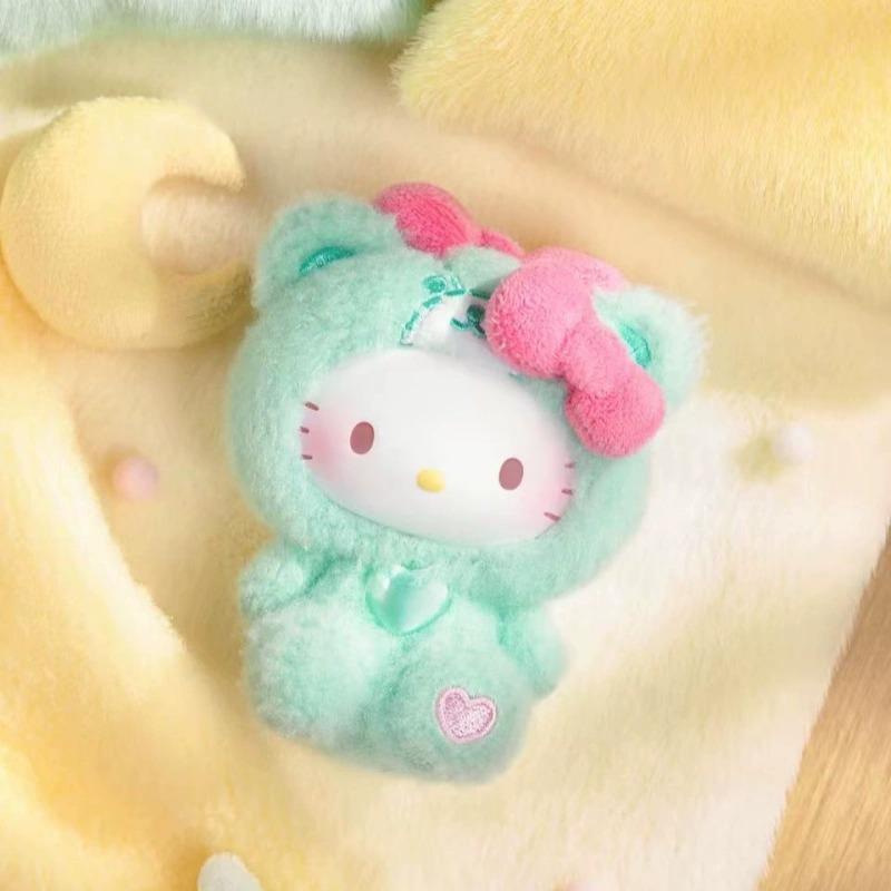 【M.M小舖】『現貨』盒抽 TOPTOY hello kitty泰迪睡衣系列毛絨盲盒 盲盒 盲抽 泰迪熊 6入-細節圖7