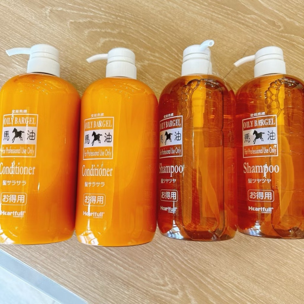 晴光所☀️ 嚴選洗潤日本長年品牌馬油得用 【Heartfull】洗髮精、潤髮乳 - 日本直送-細節圖2