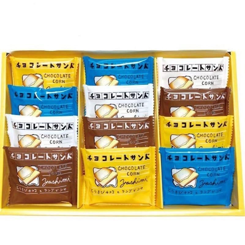 姚兔🐰/現貨當日出貨🚚/ 烤玉米🌽巧克力夾心餅乾🍫-細節圖3