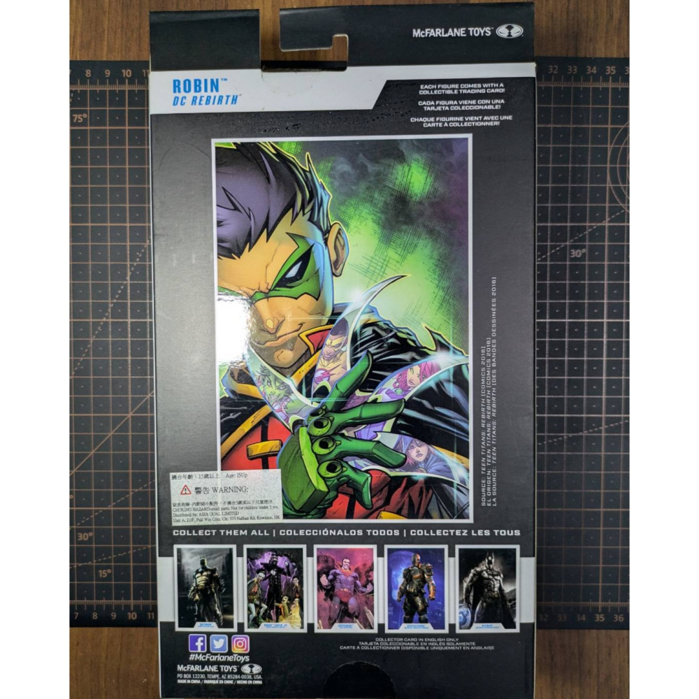 麥法蘭 DC Multiverse 7吋 蝙蝠俠 達米安韋恩 羅賓-細節圖2