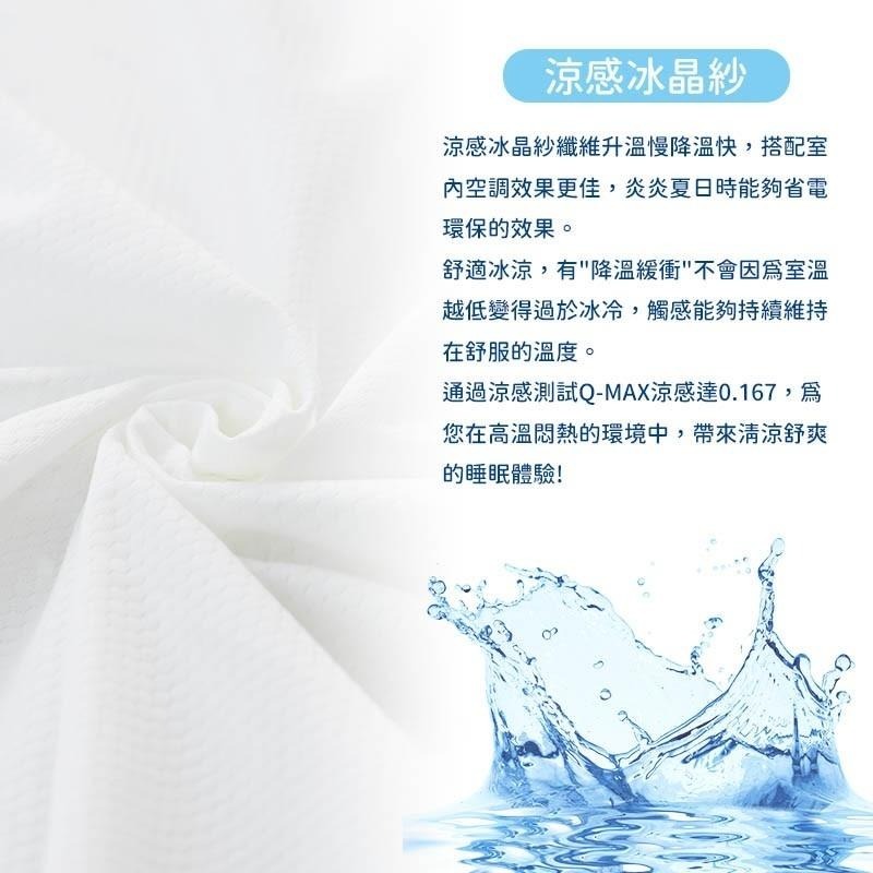 【藍貓BlueCat】超涼感100%防水保潔墊 功能型保潔墊 功能型保潔墊防水枕套-細節圖6
