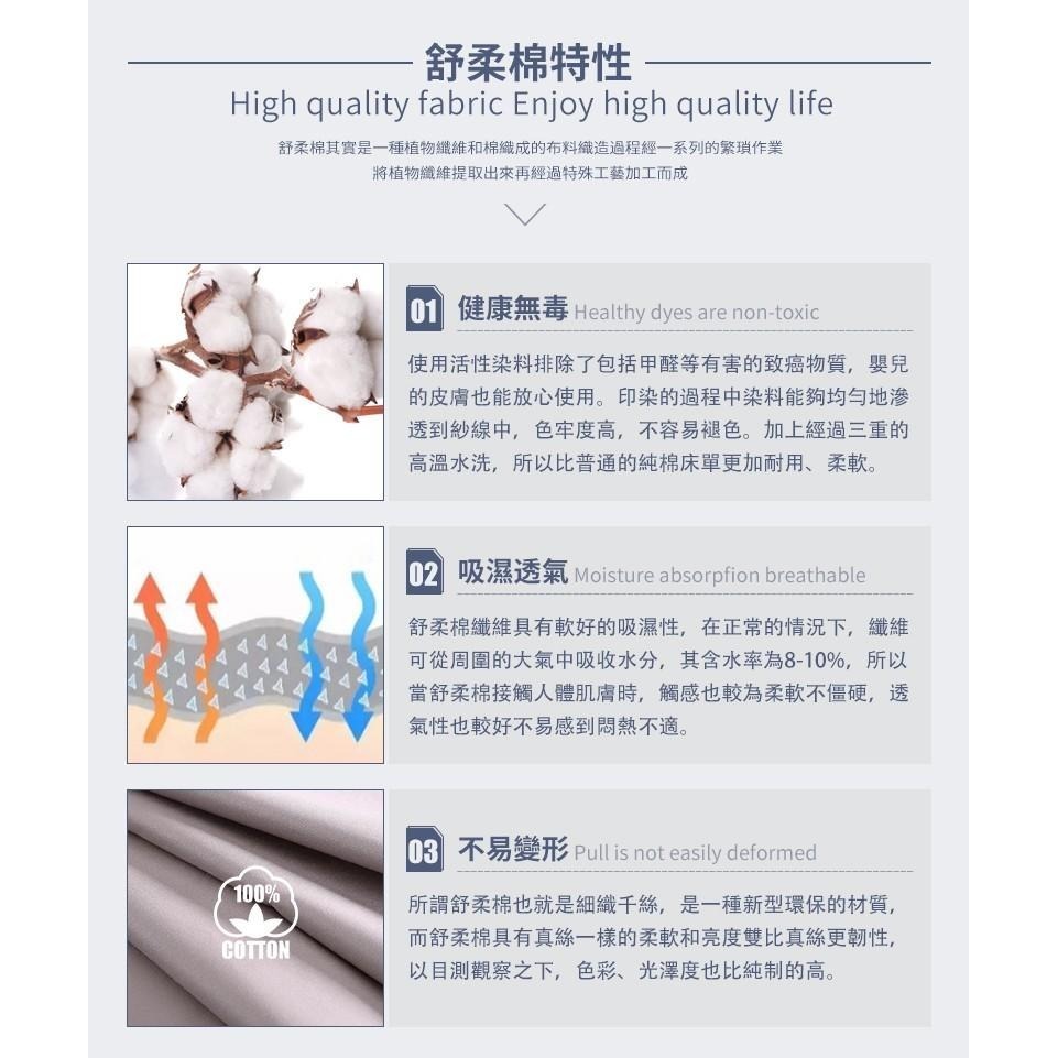 台灣製造/ 100%防水床包式保潔墊-深藍色-細節圖8