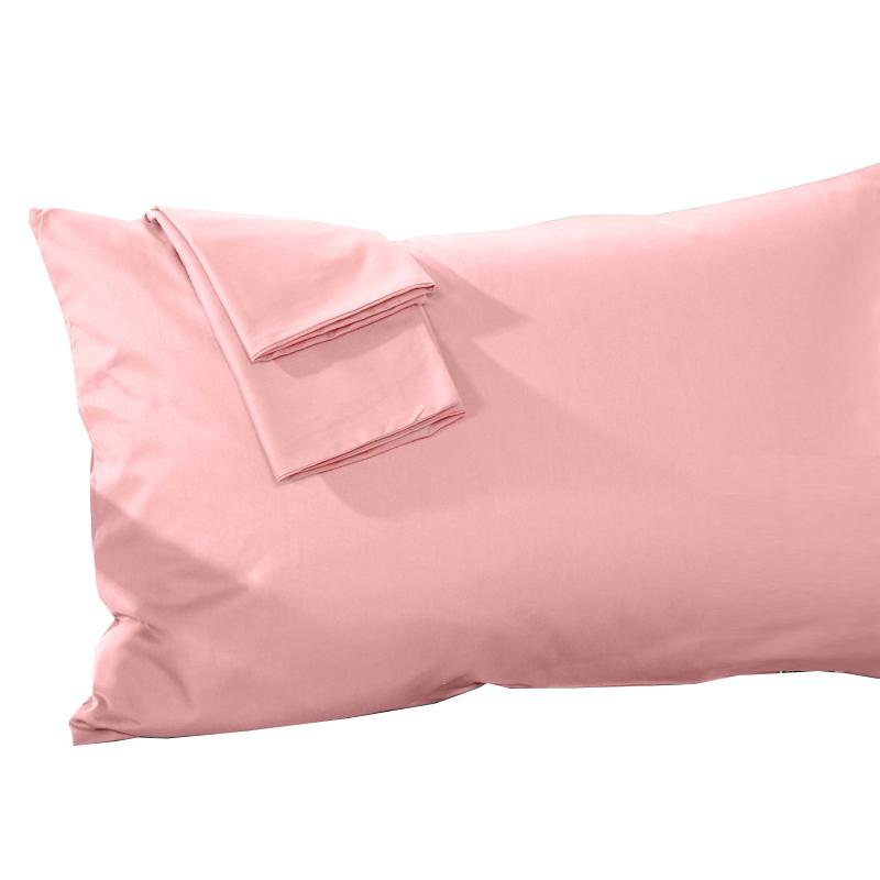 台灣製造－３Ｍ吸濕排汗專利處理／防水枕頭套-粉紅色-細節圖2