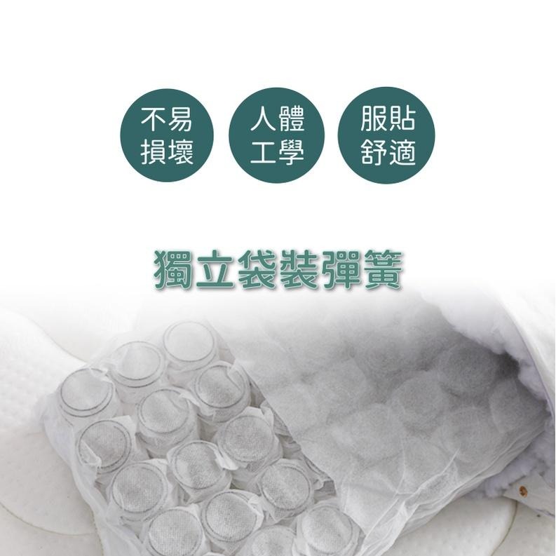 【藍貓BlueCat】萊賽爾獨立筒枕頭/飯店枕/民宿枕/日本大和防螨抗菌枕頭-細節圖6