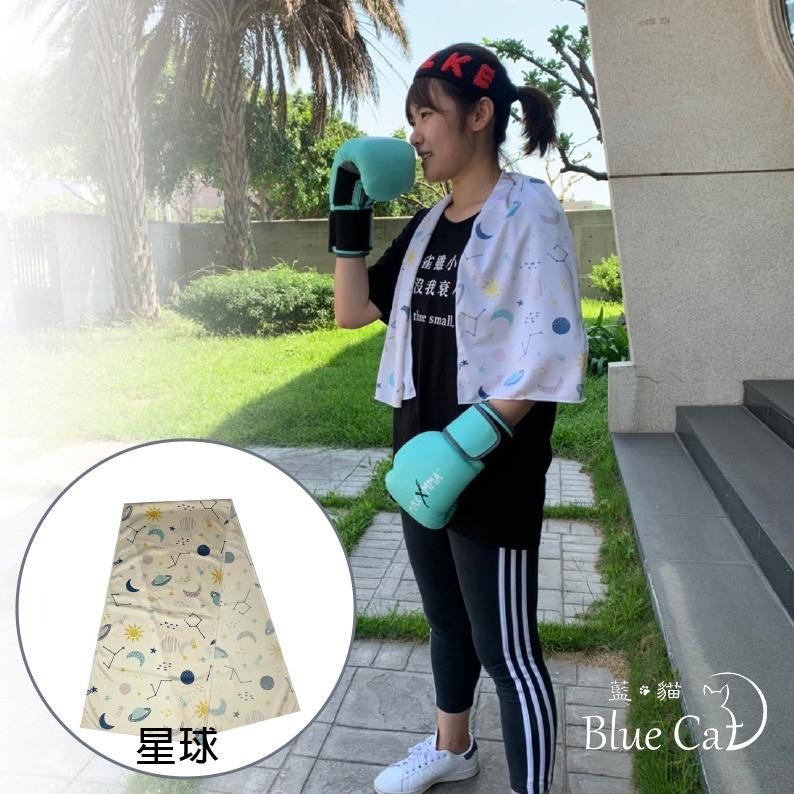 【藍貓BlueCat】台灣製造 急凍冰涼巾 運動毛巾 冰涼巾 涼毛巾 冷感毛巾 清涼毛巾 夏天防暑 毛巾 涼巾 現貨-細節圖7