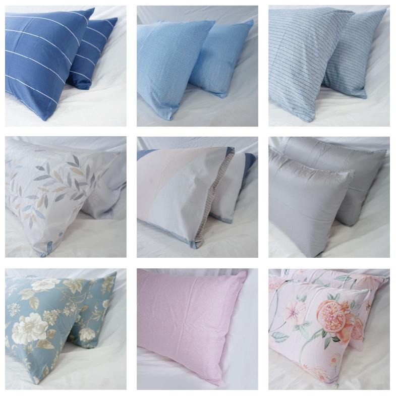 100%萊賽爾纖維40支枕套一對/不挑花色隨機優質特惠/枕套//隨機花色-細節圖4