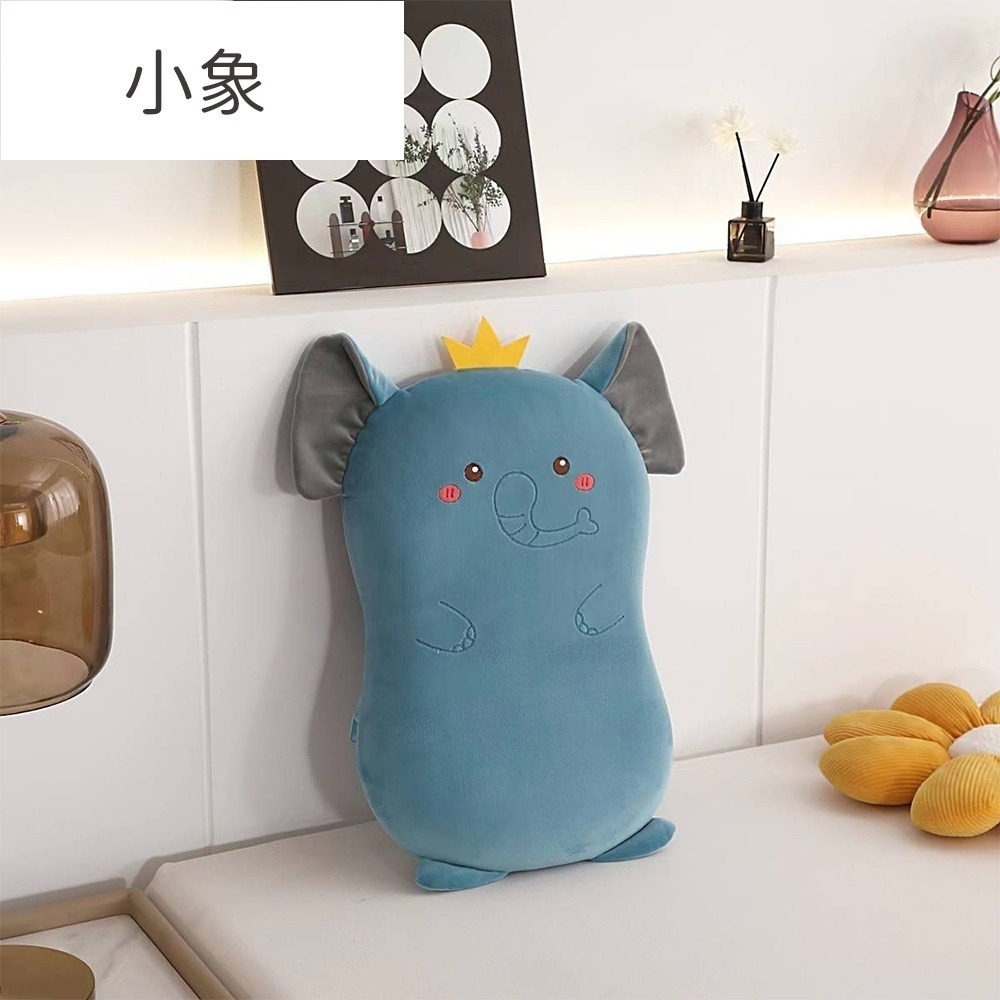 【藍貓BlueCat】可愛動物枕午睡枕 靠枕 靠墊 坐墊 動物造型抱枕 午安枕 慢回彈抱枕 可愛動物枕-規格圖6