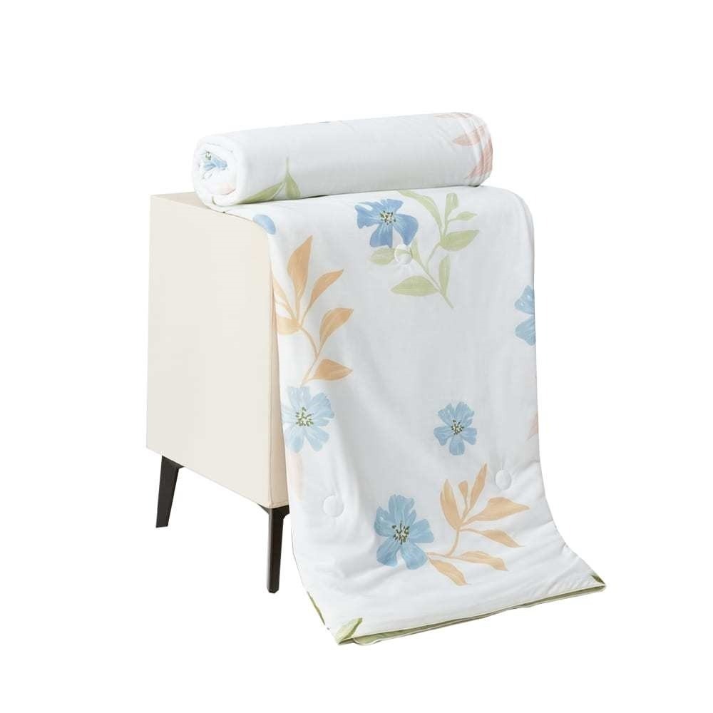 【藍貓BlueCat】沁涼冰冰被 印花涼被 涼被 宿舍空調被 涼感被 夏被 空調被 棉被 冷氣被 可機洗-細節圖2