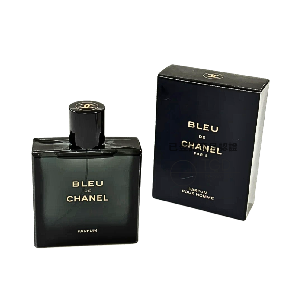 CHANEL香奈兒 藍色男性香精 50ml-細節圖3