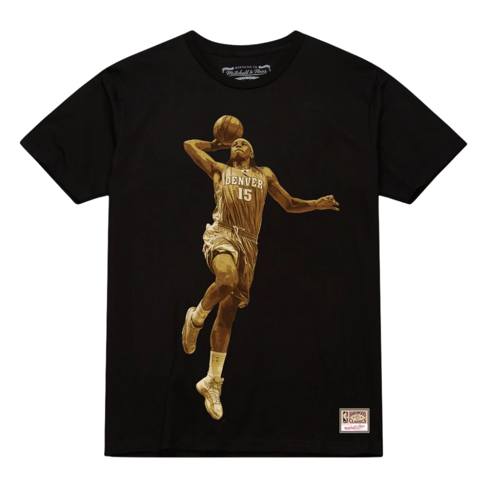 【登星體育】M&N NBA名人堂 金塊隊Carmelo #15 進攻萬花筒 甜瓜名人堂 短袖上衣-細節圖2