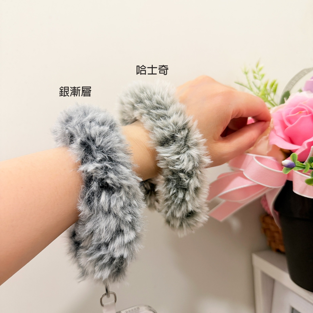 《姿物所》【毛毛系列】小尾巴系列×銀灰色  短繩/提帶/柔軟舒適-細節圖3