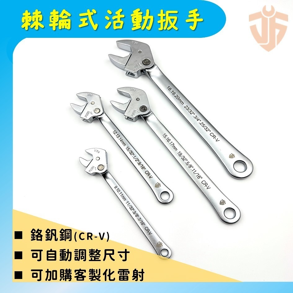【台灣製造】棘輪活動扳手 快速開口棘輪扳手 萬能扳手 活動扳手 自調扳手 開口扳手 微調扳手 台灣現貨-細節圖2