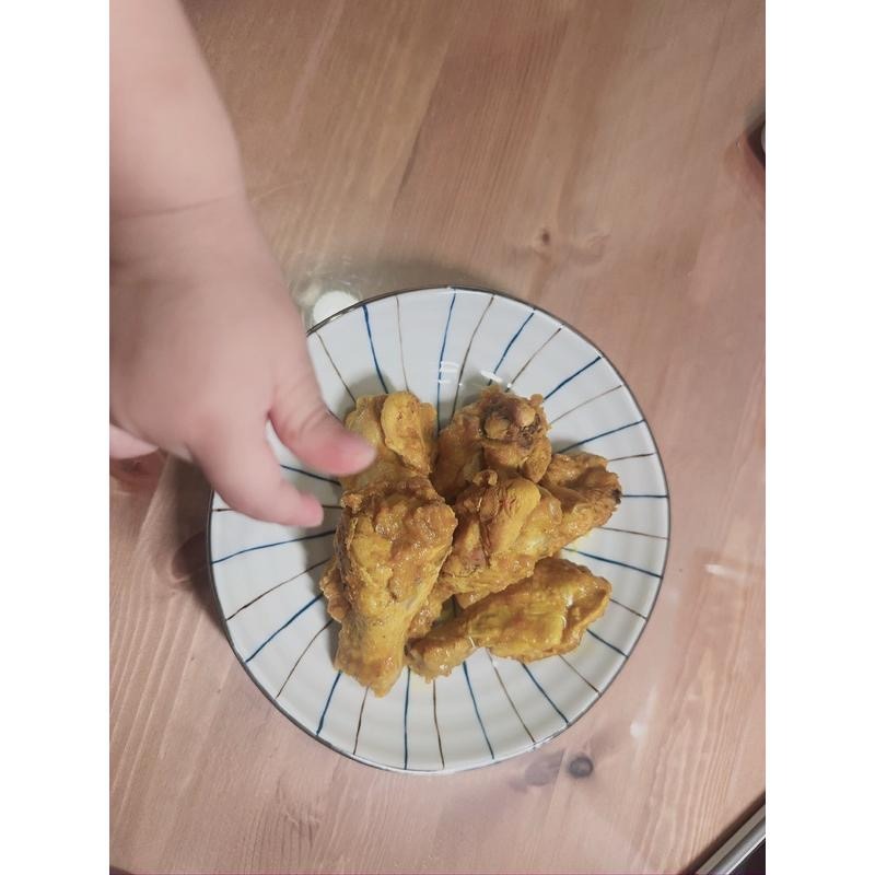 喬媽灶咖｜蘋果咖哩棒棒腿｜12m+ 寶寶副食品、手指食物、寶寶雞腿-細節圖3