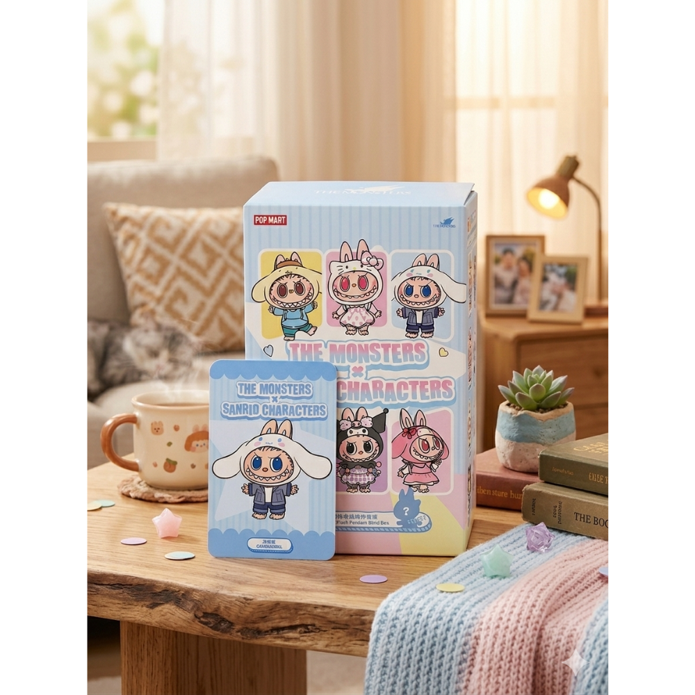 泡泡瑪特 Labubu 三麗鷗家族系列-規格圖1