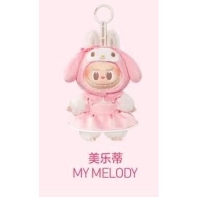 泡泡瑪特 Labubu 三麗鷗家族系列-規格圖1