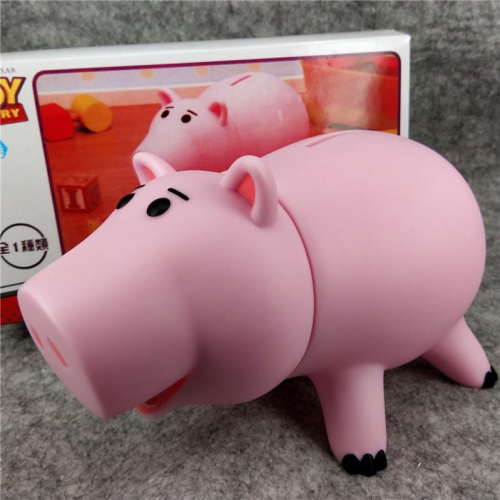 台灣現貨 玩具豬公仔存錢筒 造型豬 公仔模型 火腿豬仔撲滿
