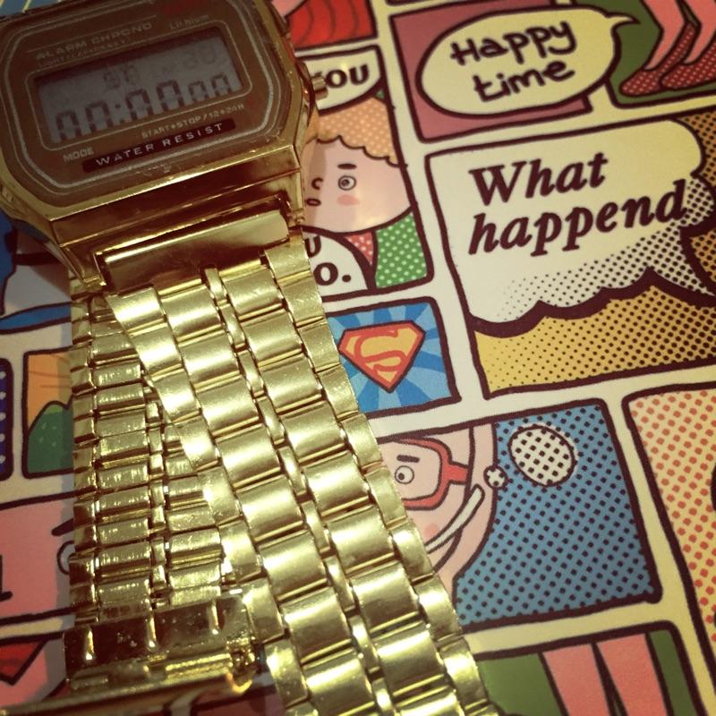 SHHORS 防水 鋼錶帶 爆款 電子錶 復古錶 造型錶 金錶 藍光錶 夜光錶 情人節禮物 手錶 運動錶 夜光 錶 生日-細節圖7