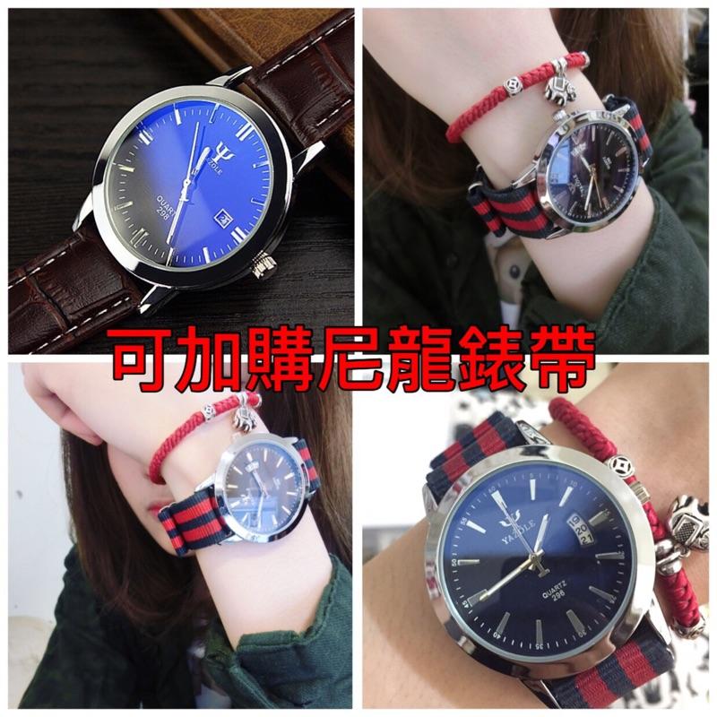 🔴限時特價 時尚經典款 極致防水 錶 日期 時尚 男錶 藍光錶 夜光錶 手錶 男友款 情人節禮物 三眼錶 鋼錶 296-細節圖6