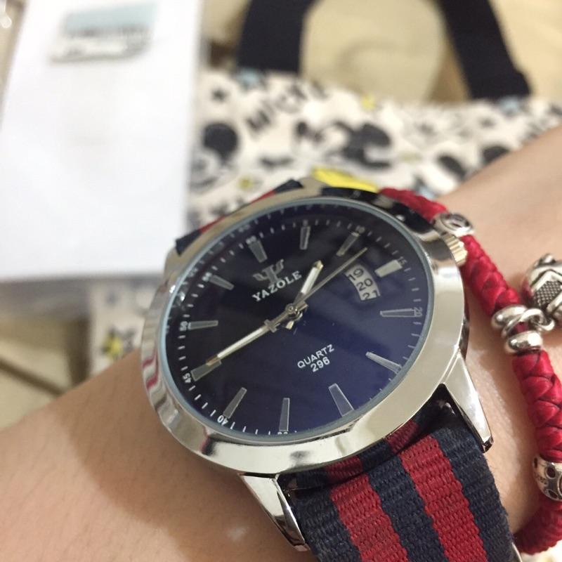 🔴限時特價 時尚經典款 極致防水 錶 日期 時尚 男錶 藍光錶 夜光錶 手錶 男友款 情人節禮物 三眼錶 鋼錶 296-細節圖8