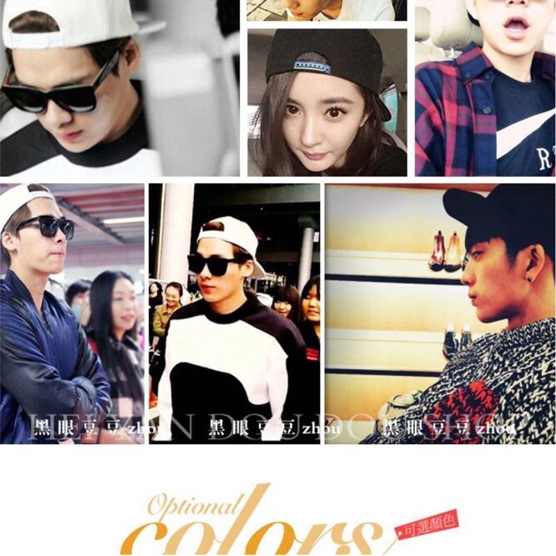 現貨 韓版 素面復古 棒球帽 平沿帽 嘻哈帽 街舞帽 帽子 GD 老帽 帽-細節圖6