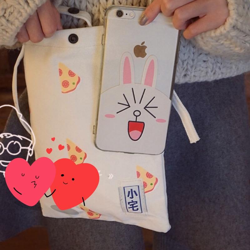 韓國復古肩背包 肩背袋 手機袋 手機包 側背包 帆布包 小宅包 包包 化妝包 造型包 小包 出國小包 零錢包 證件包-細節圖4