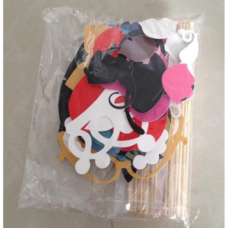 31款 拍照道具 生日 聚會 結婚 畢業 舞會 面具 婚禮小物 拍照 外拍 婚紗 閨蜜 好朋友 學生 自拍 趣味 創意-細節圖7