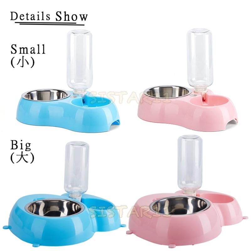 現貨 寵物自動飲水器 餵食器 寵物玩具 磨甲器 寵物剃毛 寵物尿墊 零食 牛奶骨 除毛 飲水機 餵食機 不鏽鋼 寵物狗碗-細節圖4