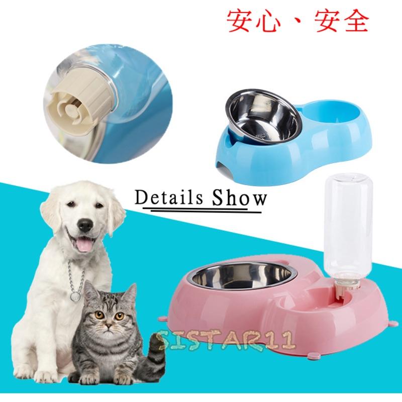 現貨 寵物自動飲水器 餵食器 寵物玩具 磨甲器 寵物剃毛 寵物尿墊 零食 牛奶骨 除毛 飲水機 餵食機 不鏽鋼 寵物狗碗-細節圖6