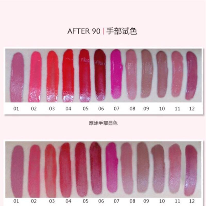 現貨💄 After90 保濕 唇彩 唇釉 唇蜜 口紅 護唇膏 裸色唇膏 裸色 南瓜色-細節圖6