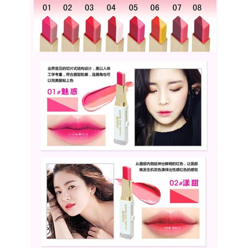 現貨出清 💄 NOVO 雙色 咬唇 口紅 唇膏 咬唇妝 漸變-細節圖2
