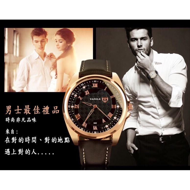 現貨 🌹 玫瑰金 不撞款 手錶 錶 高檔商務錶 情人節禮物 父親節禮物-細節圖6