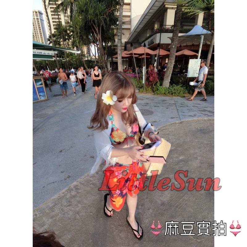 ⛱️渡假必備⛱️  現貨 雪紡紗長版流蘇罩衫 遮陽 雪紡 渡假 墾丁 海邊 泳裝 罩衫 外套 長版 白色 游泳 防曬外套-細節圖5