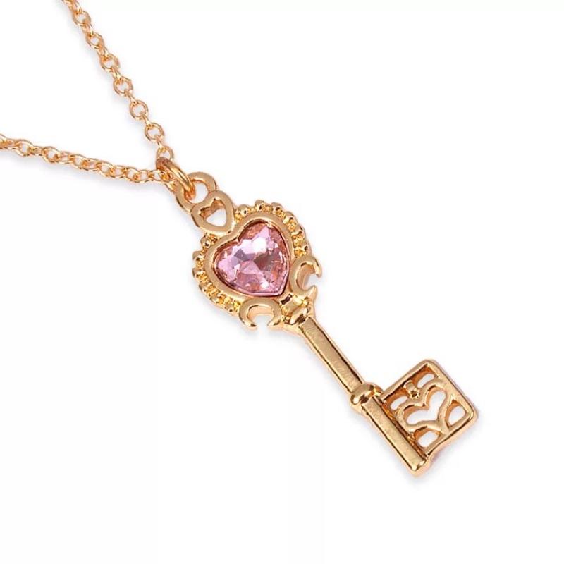 現貨 愛麗絲 寶石 鑰匙項鍊 非 美少女戰士 頸鍊 頸圈 日系 變身-細節圖3