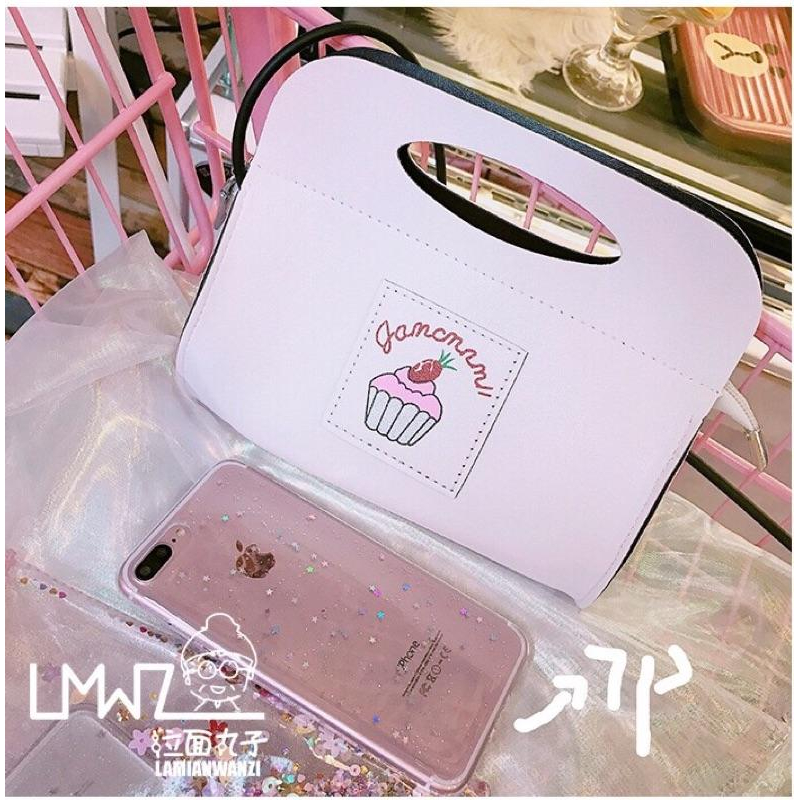 現貨 肩背包 兩用包 萬用包 購物包 包包 學生 包 約會 雜物包 手機包-細節圖6