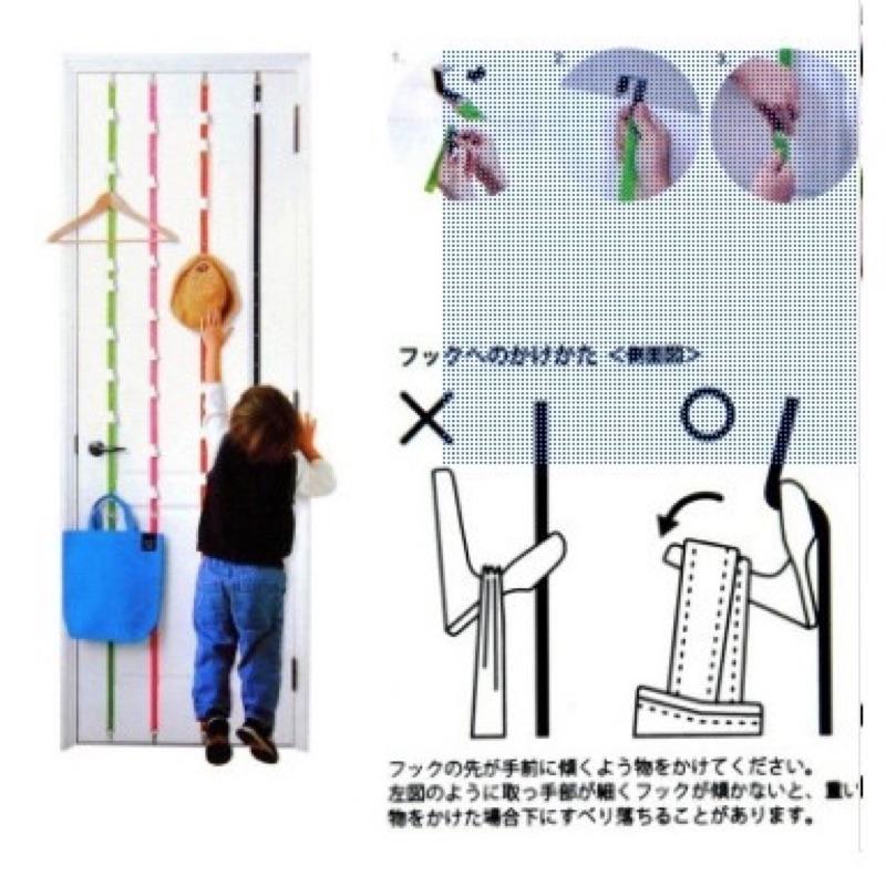 現貨 可調式 掛鉤 收納 多功能 背帶 門後掛鉤 帽子收納 包包收納 3M無痕掛鉤 掛繩 掛鉤 門上掛鉤 掛勾 門掛繩-細節圖3