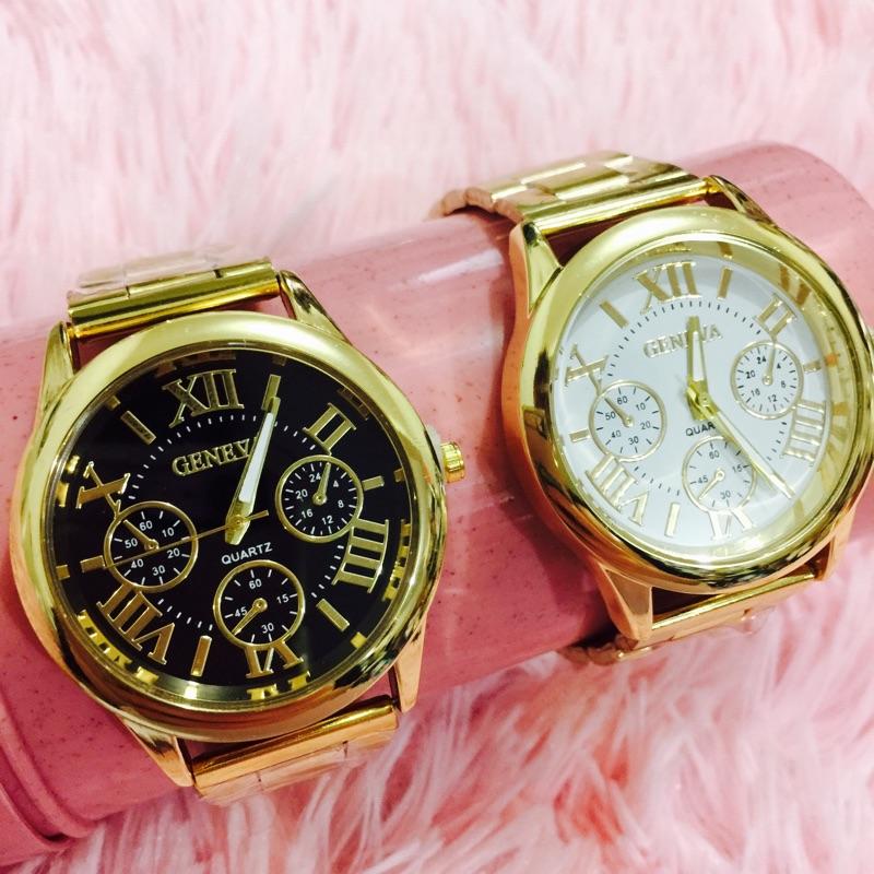 🔥現貨🔥 超生火 顯白 三眼金錶 土豪金 三眼錶 手錶 情人節禮物 生日禮物 交換禮物 錶 長輩 母親節 日內瓦-細節圖6