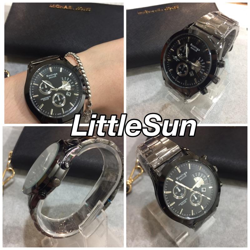 🔥熱銷回饋價🔥 經典 三眼造型真日曆鎢鋼錶 日曆錶 手錶 三眼錶 造型錶 生日禮物 情人節禮物 送禮 長輩 上班-細節圖5