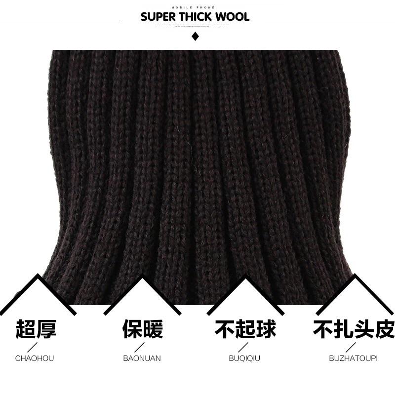 🔥現貨熱銷🔥 毛帽 秋冬必備 可愛 毛線帽 帽子 非 棒球帽 針織 圍巾 保暖 跨年 聖誕節 情人節 閨蜜 生日-細節圖6